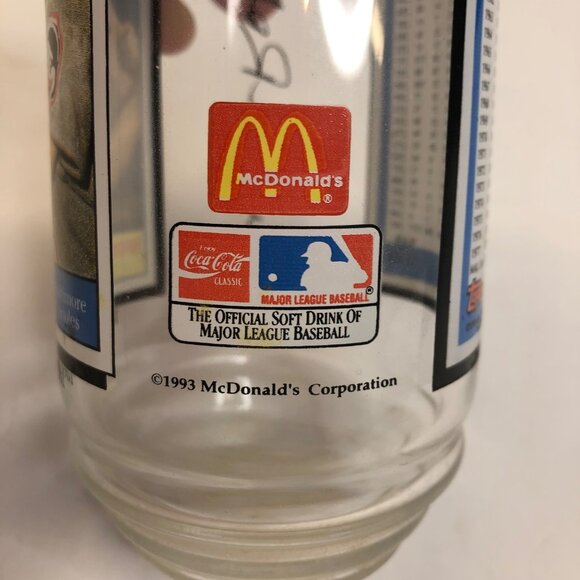McDonald's‎ Baltimore Orioles VIntage 1993 Brooks Robinson 6" Souvenir Glass - Picture 4 of 13